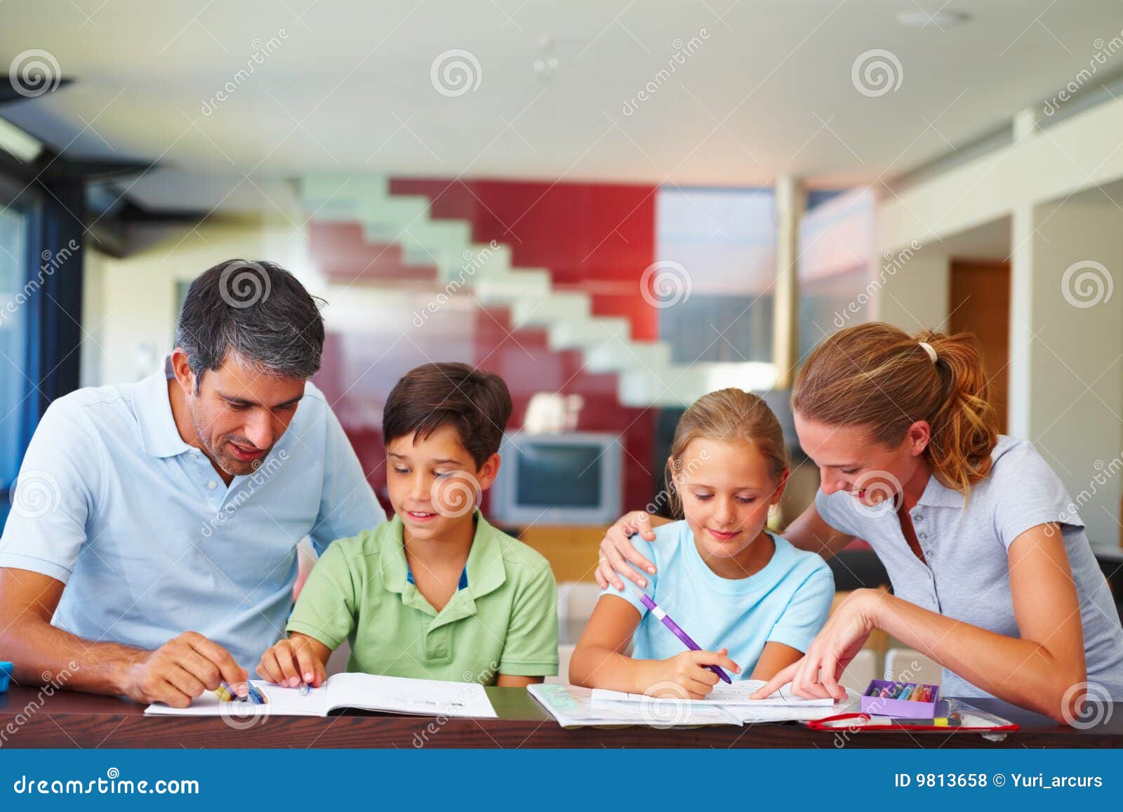 assisting with their homework