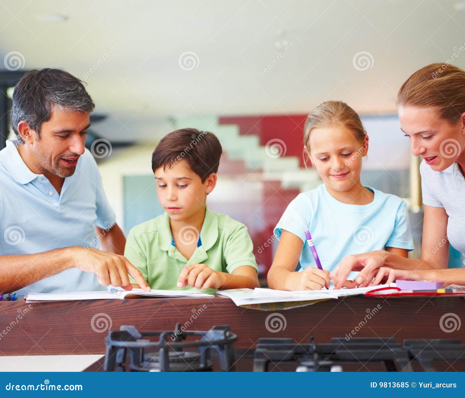 assisting with their homework