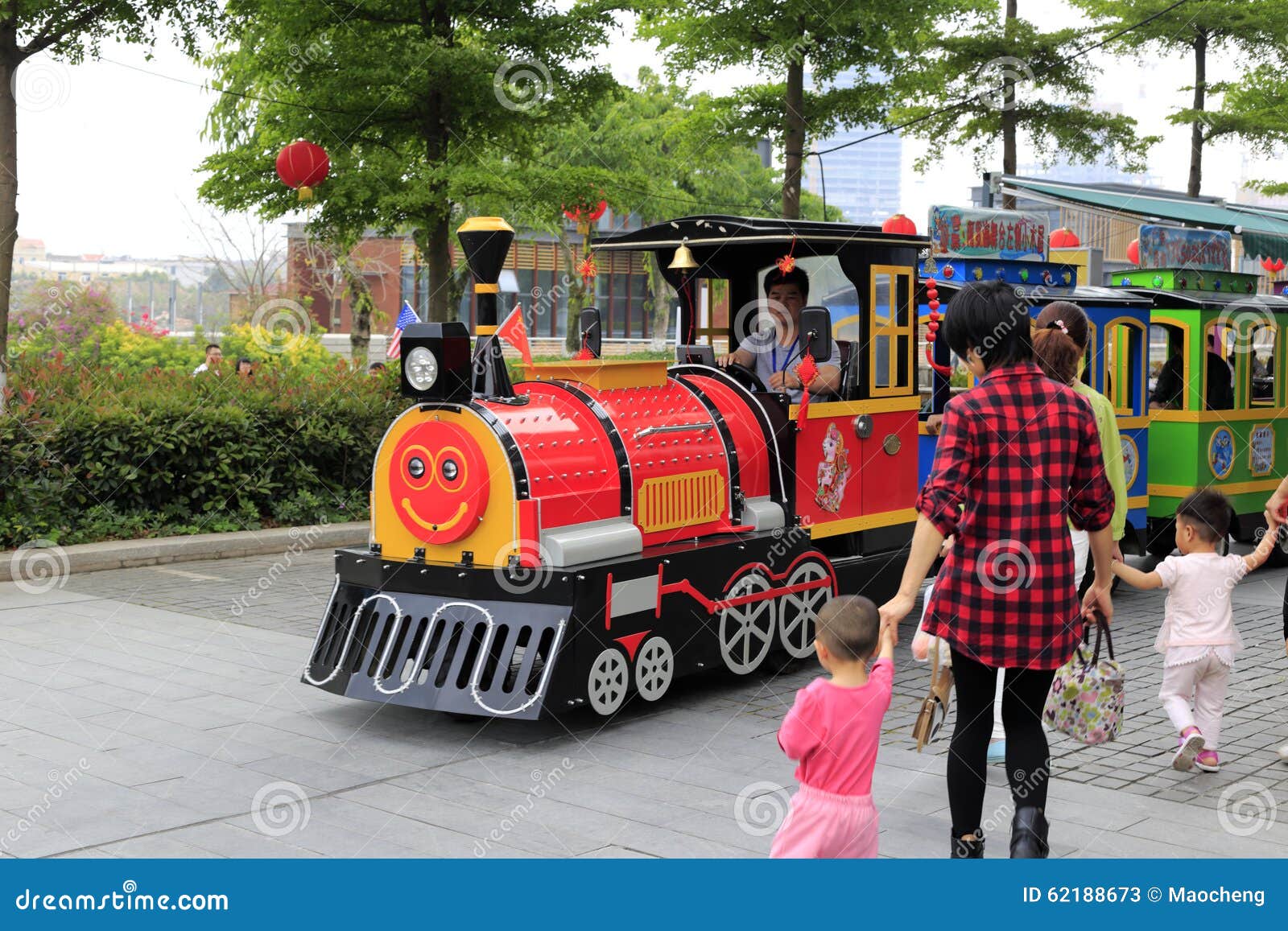 sit on toy train