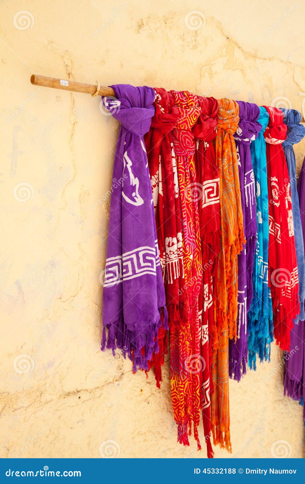 Pareos for sale stock photo. Image of sale, display 45332188