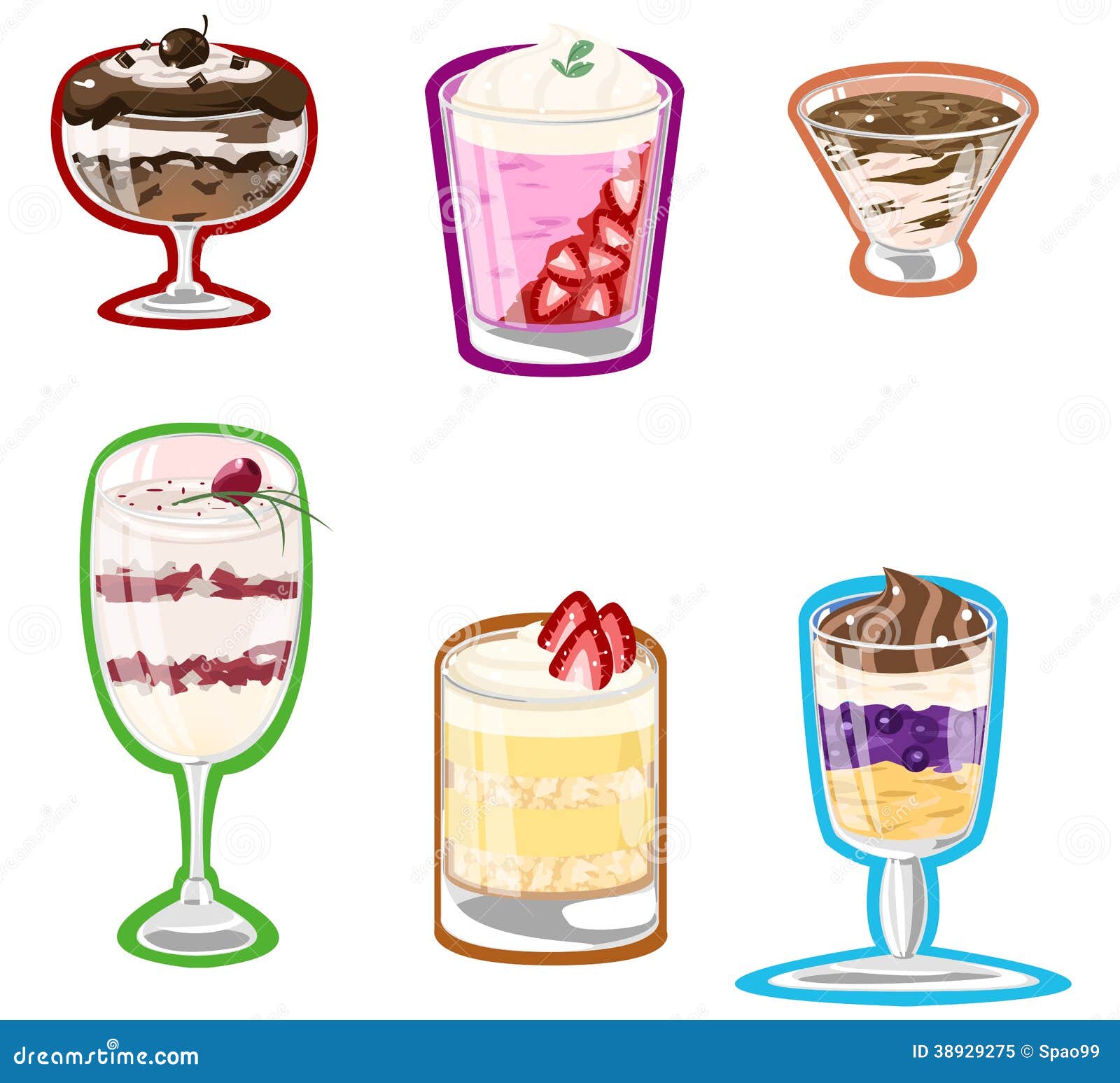 yogurt parfait clip art - photo #8