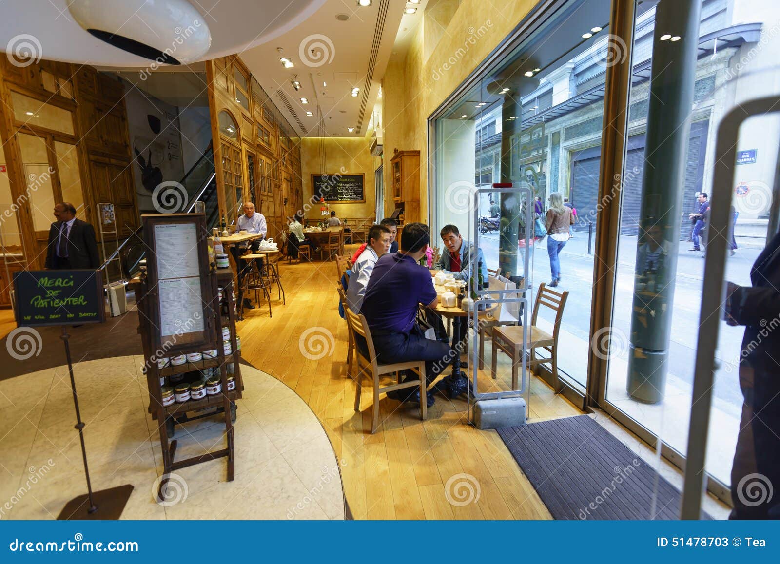 Paris Cafe Interior Editorial Stock Photo Image Of Coffee