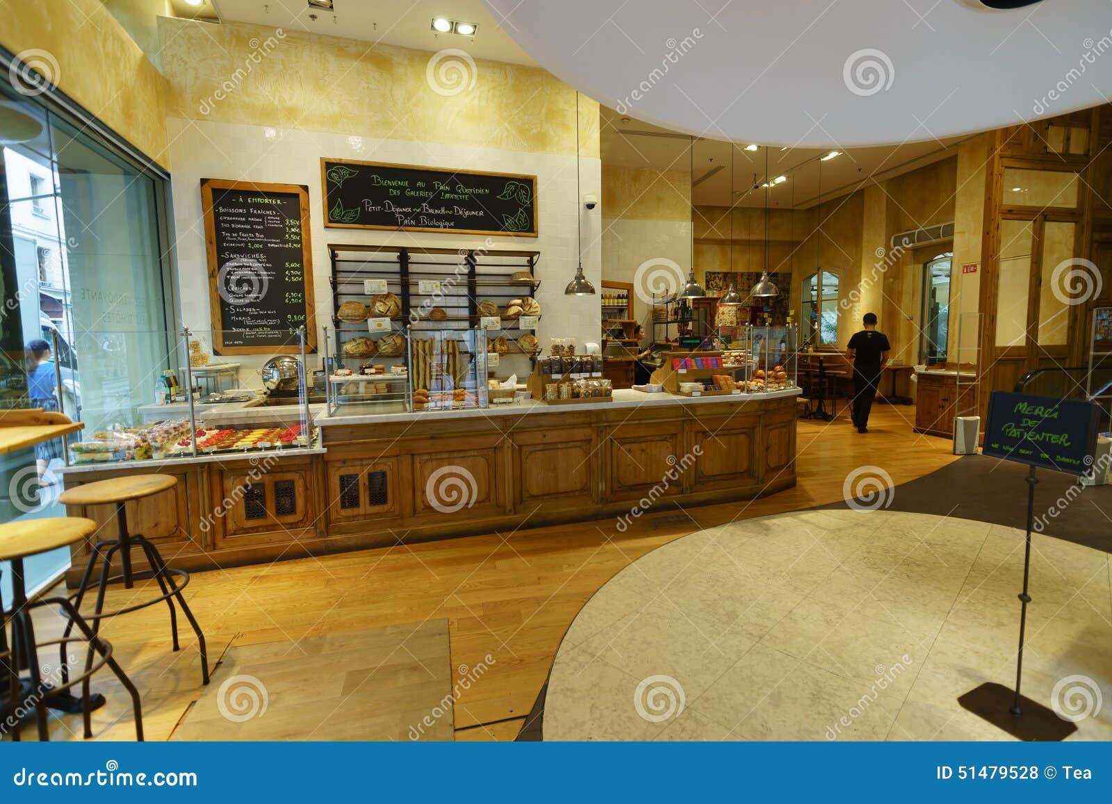 Paris cafe  interior editorial stock photo Image of lunch 