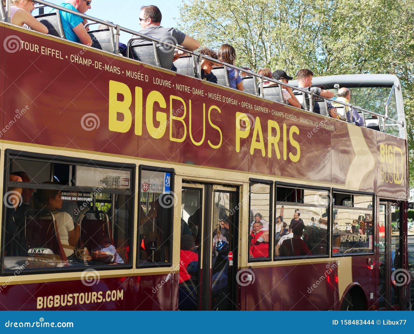 double decker tour bus paris