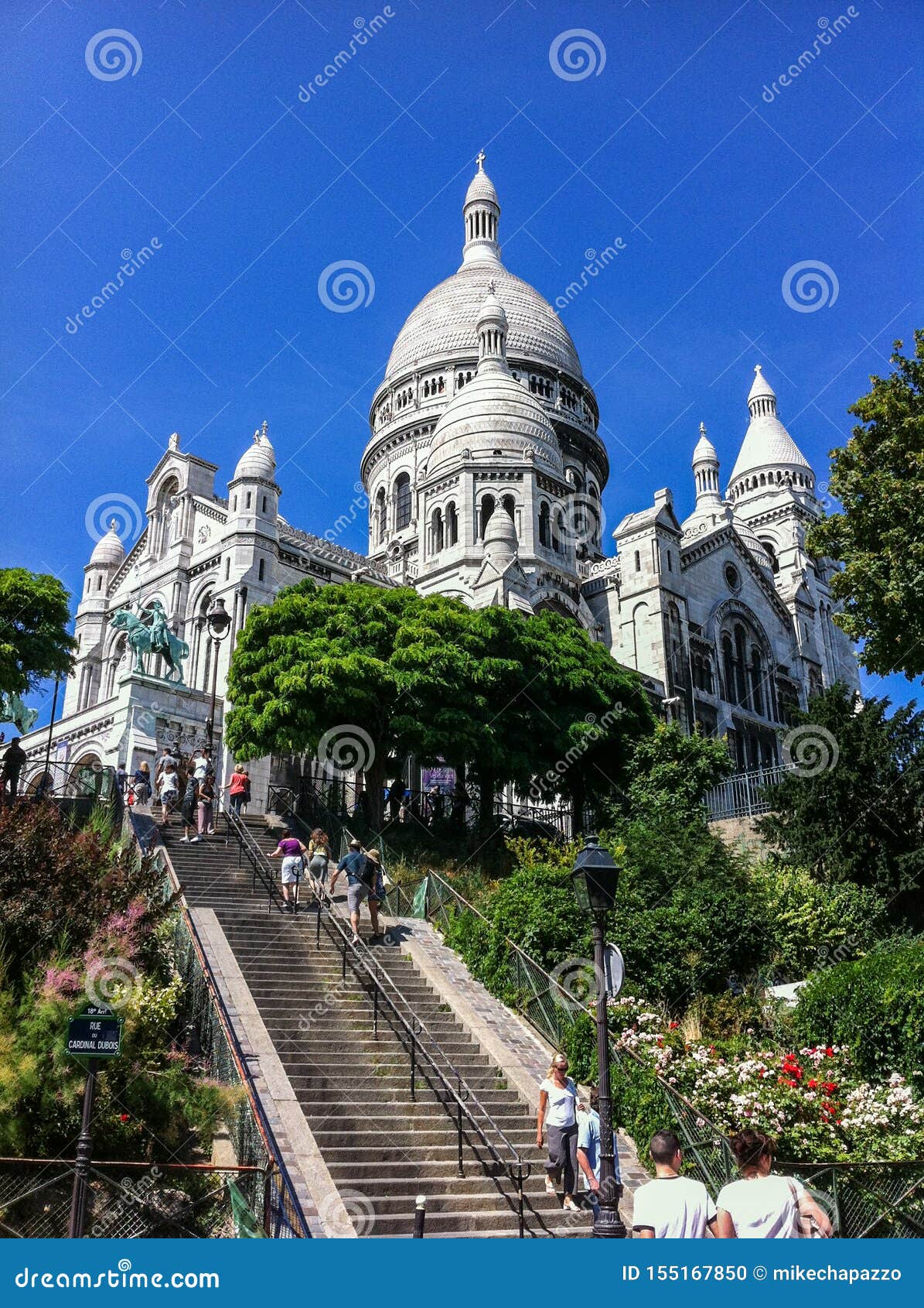 Le but De Sacre Paris Editorial Image Image of pedestrian, landmark: 155167850