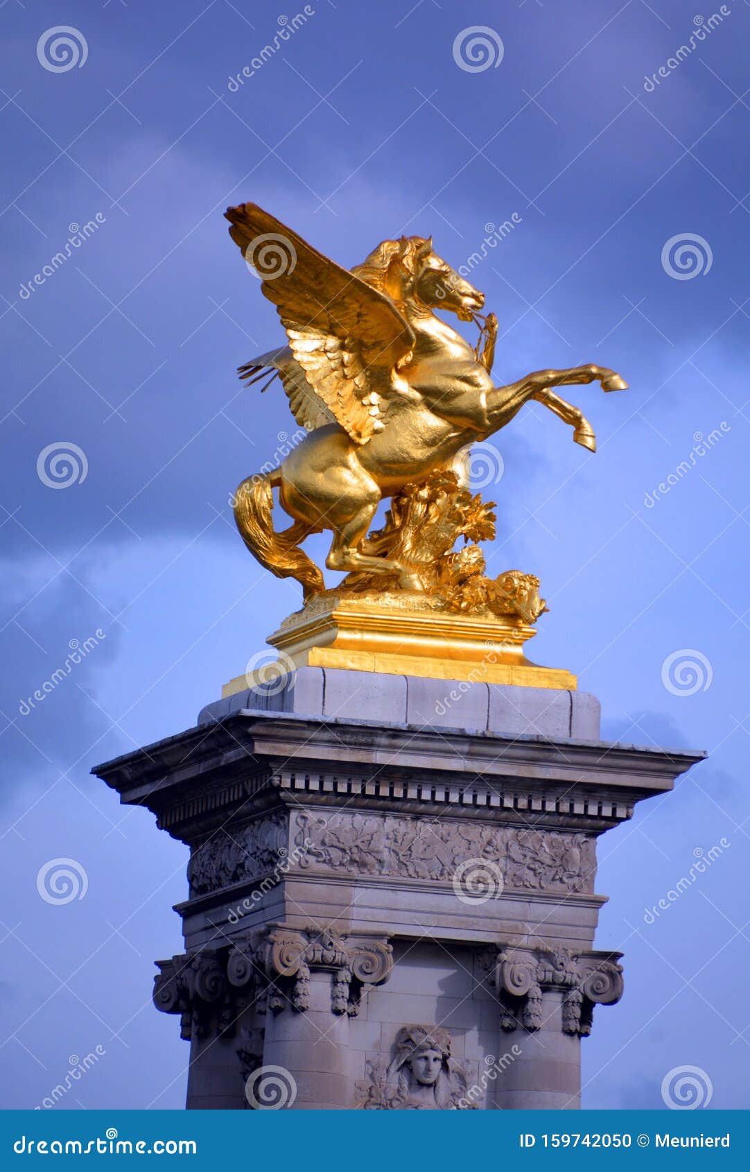 Details Of Pont Alexandre III Editorial Photo | CartoonDealer.com #97326239