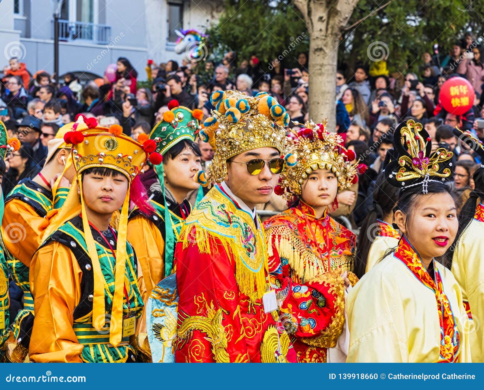 Chinese New Year Celebrations Parade at Paris Editorial Image - Image ...