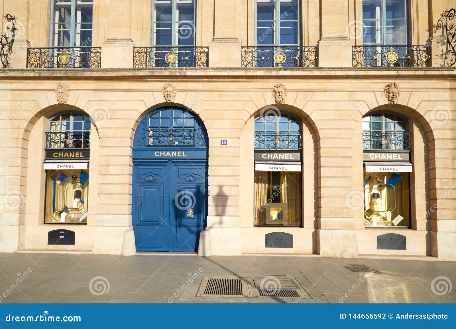 Chanel Luxury Store In Place Vendome In Paris, France Editorial Photography - Image of boutique ...