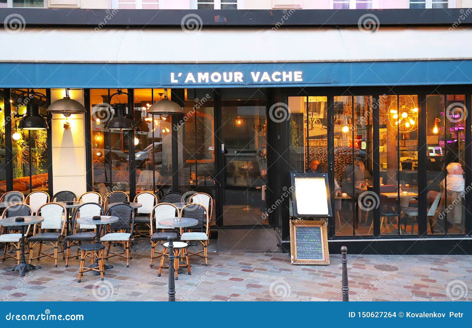 Amour Vache Is Traditional French Cafe Located At ...