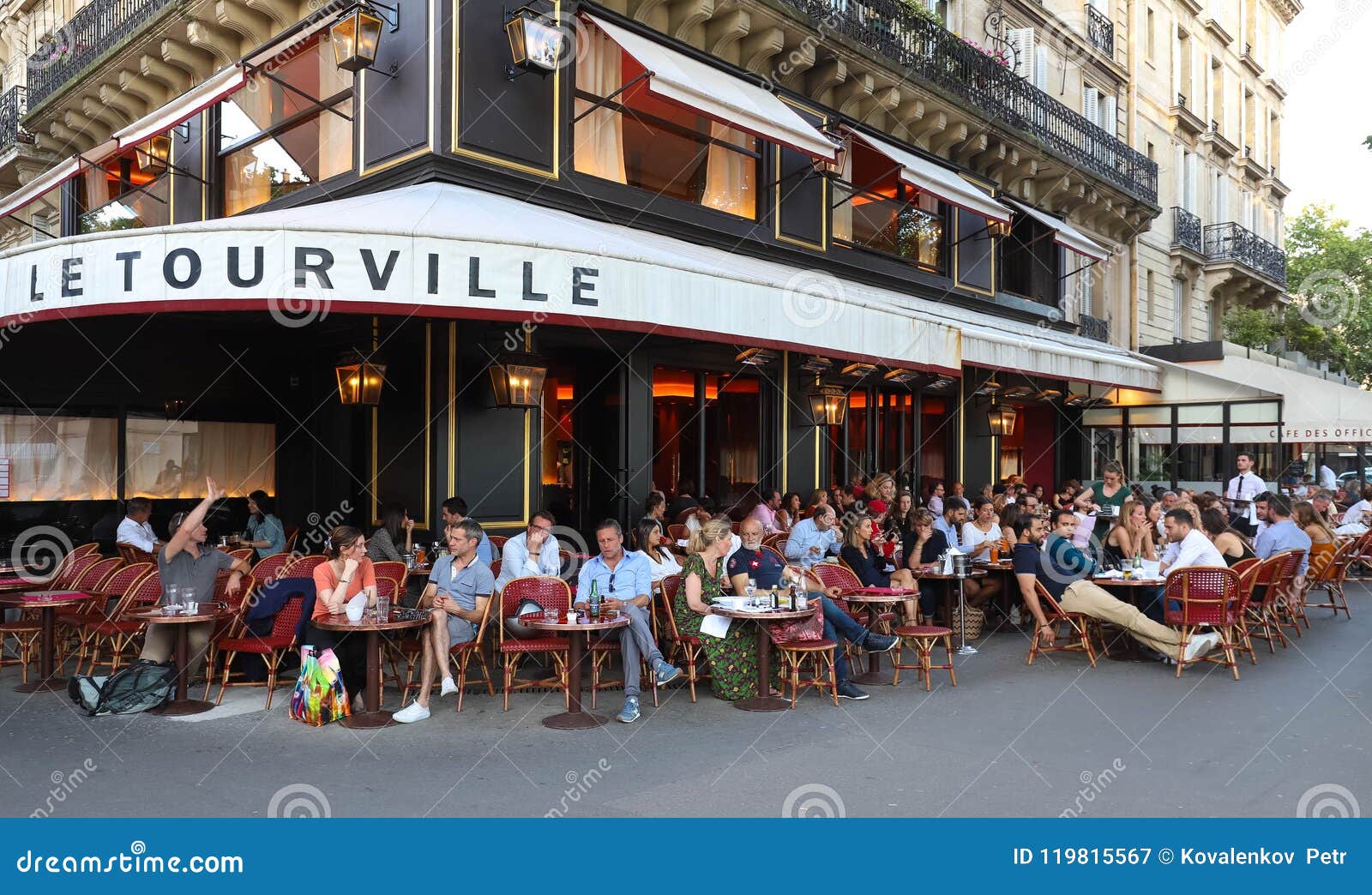 Cafe Tourville Is Traditonal French Cafe Located Near The ...