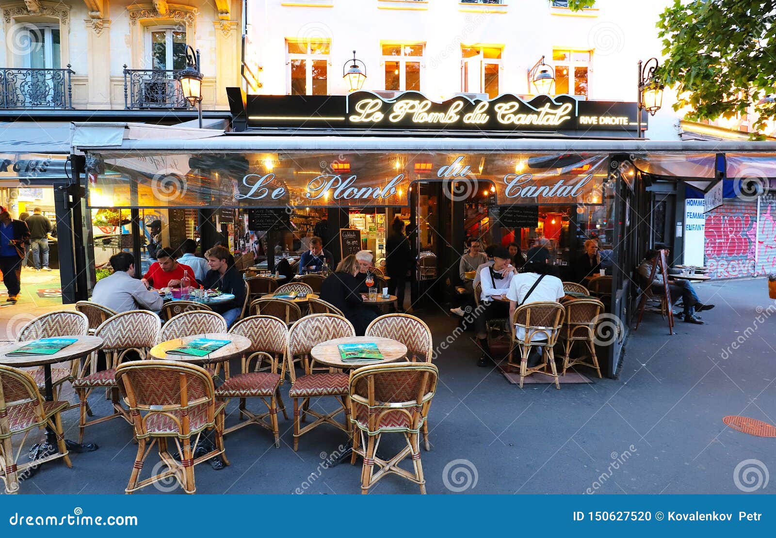 Le Plomb Du Cantal is Traditional French Cafe Located at Boulevard ...