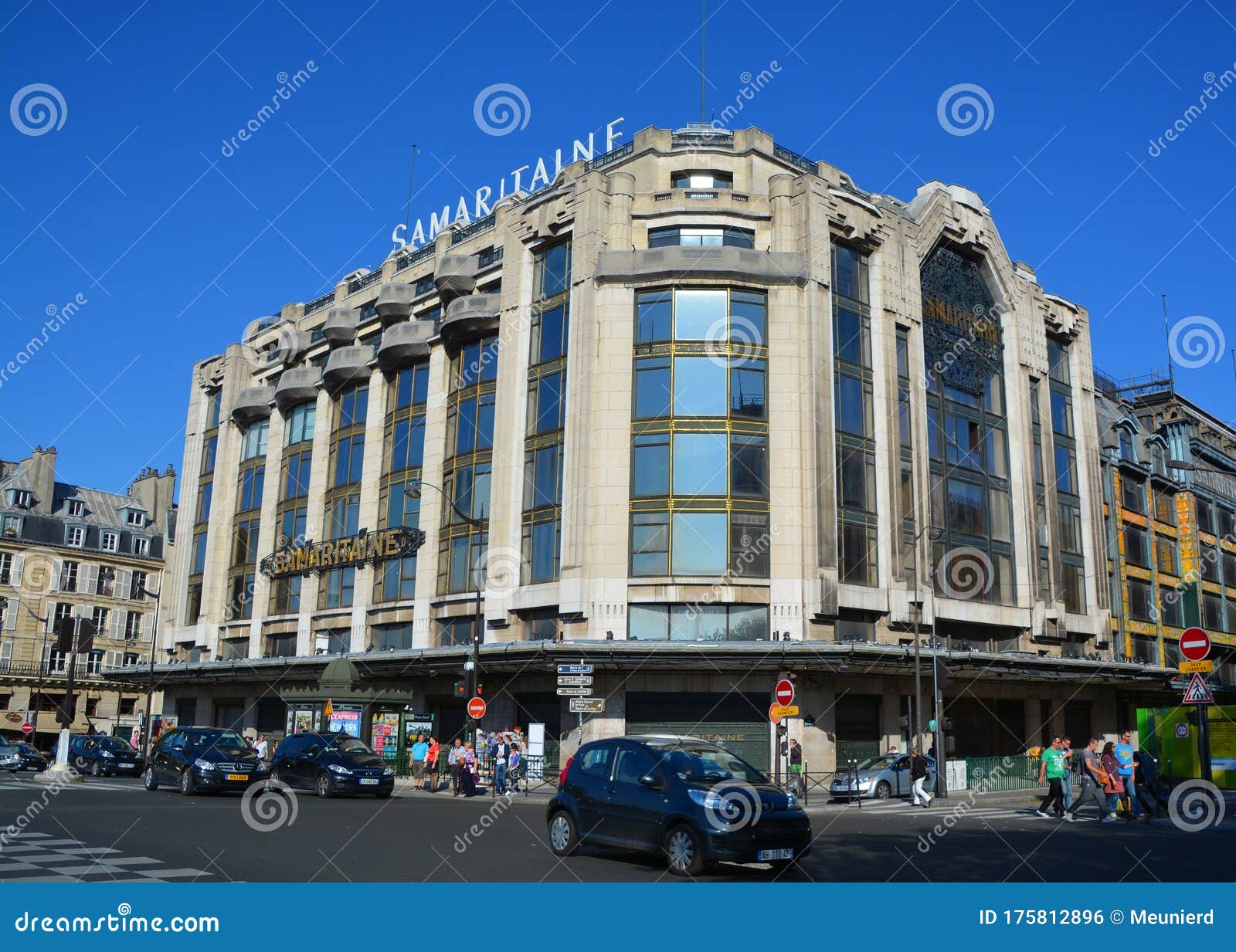 La Samaritaine is a Large Department Store in Paris, France, Editorial  Photo - Image of landscape, destination: 175812896