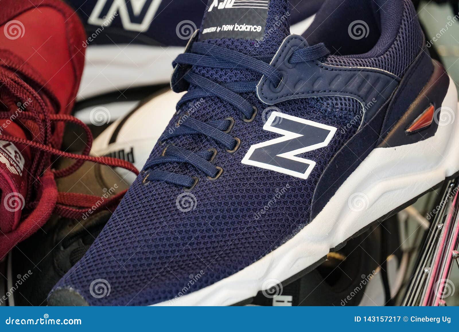 New Balance shoes editorial photography 