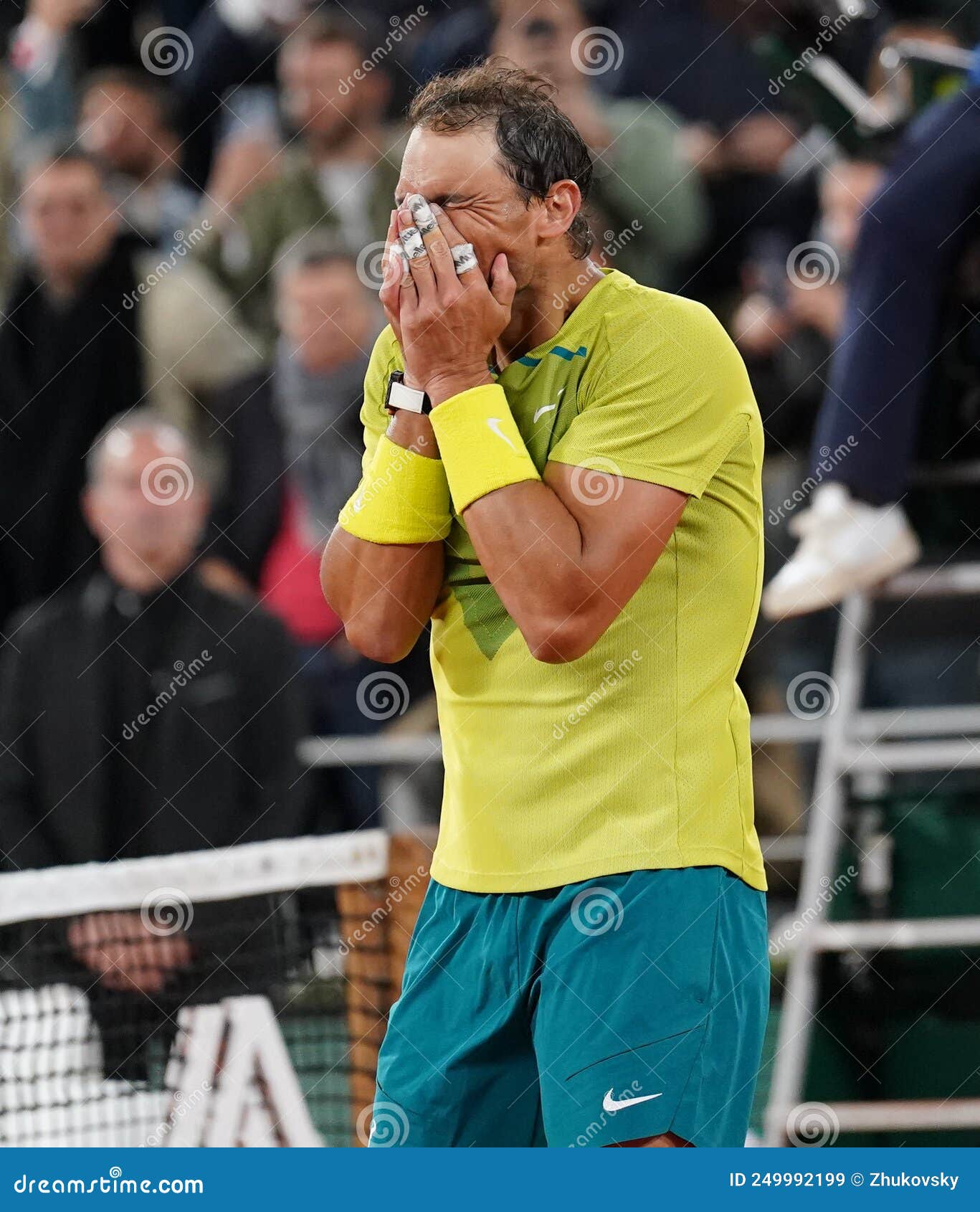 Grand Slam Champion Rafael Nadal of Spain Celebrates Victory after His ...