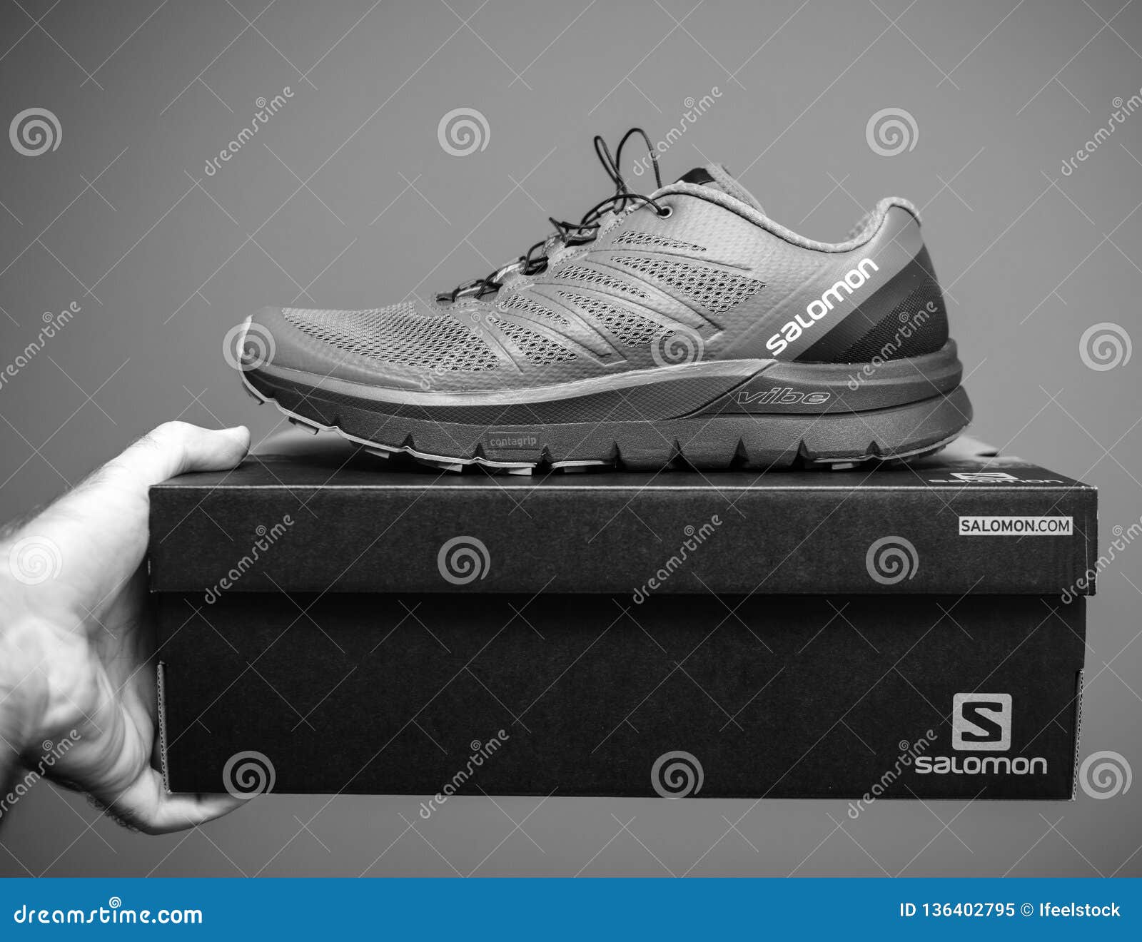 Salomon Sense Pro Max Everyday Trail Running Performance Shoes Editorial Image Image Of Lifestyle Competition