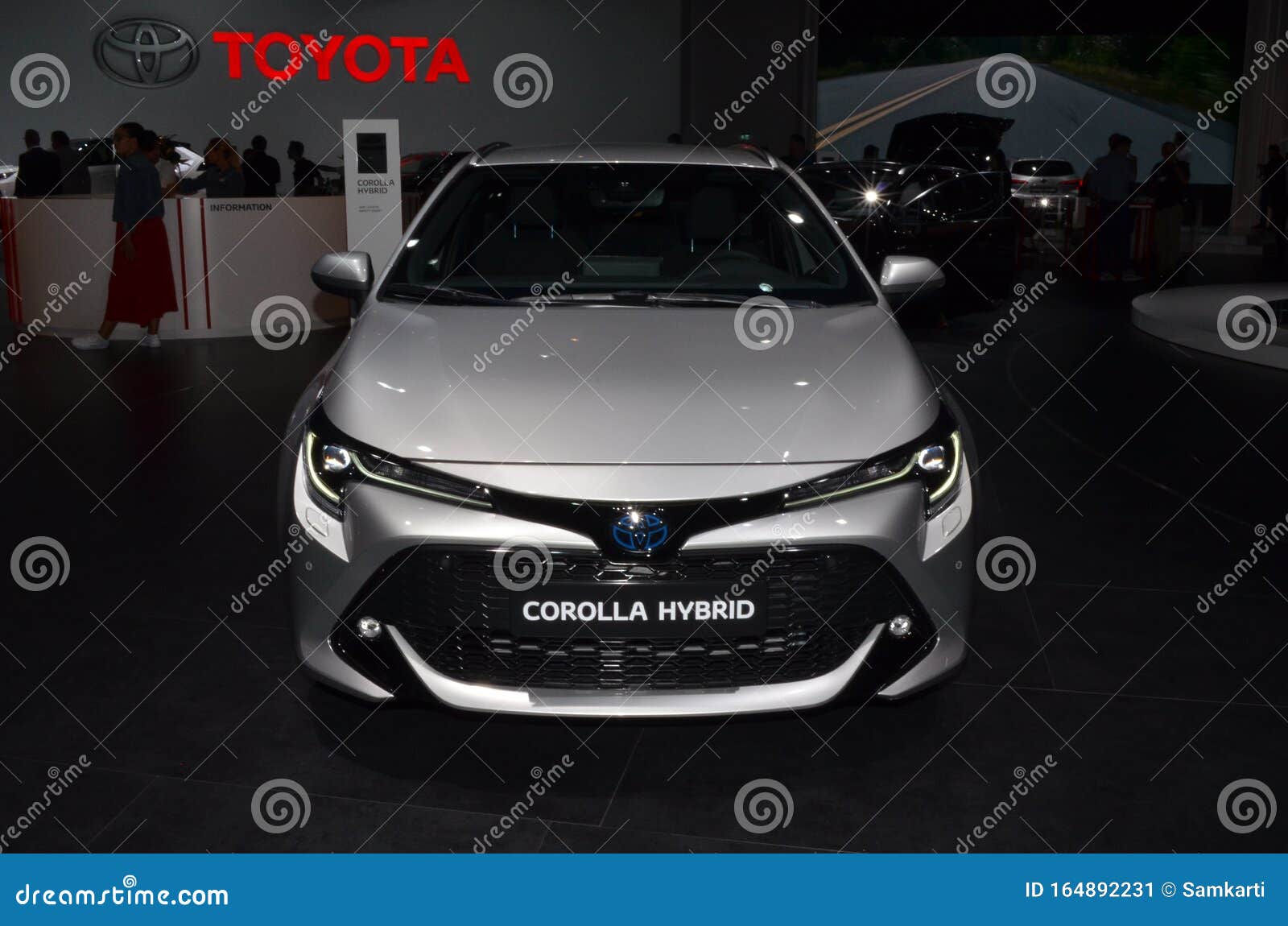 Paris, France - October 02, 2018: Toyota Corolla Hybrid Touring Sports at  Paris Motor Show Editorial Photo - Image of luxury, model: 164892231