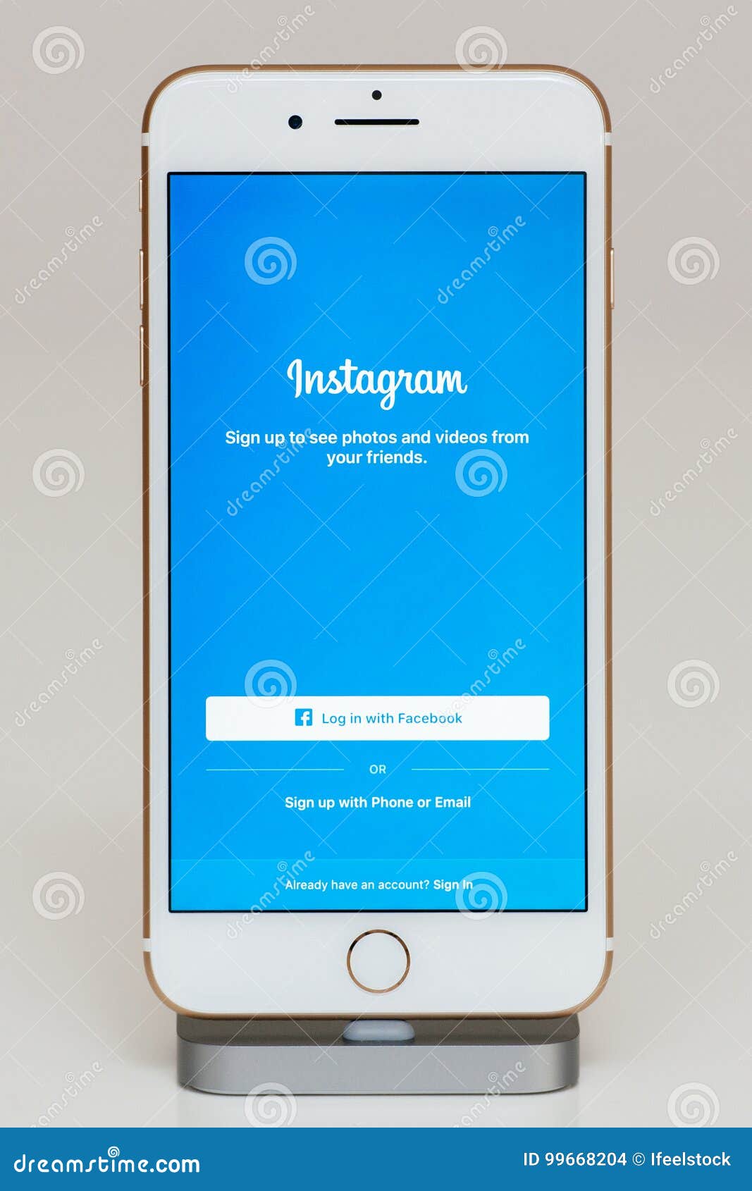 running app login