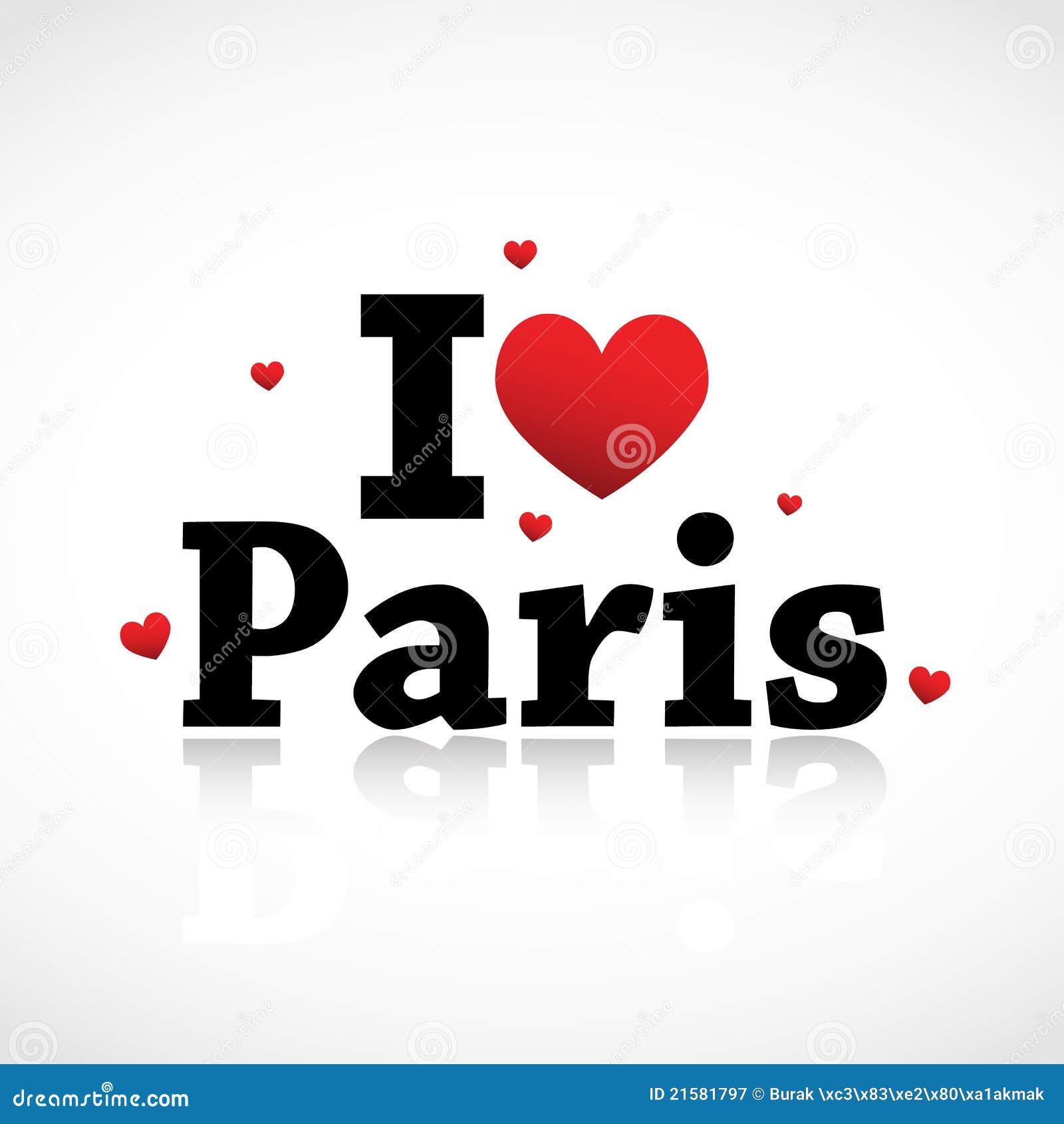 Paris, je t'aime. illustration de vecteur. Illustration du paris 21581797