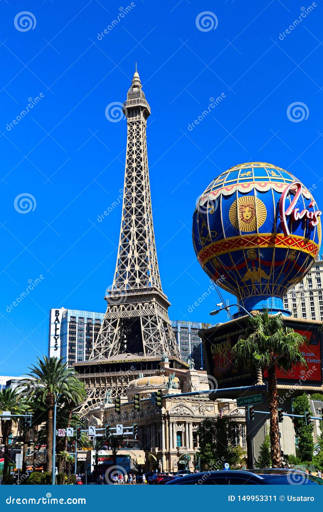 Paris Las Vegas Hotel and Casino. Editorial Photo - Image of