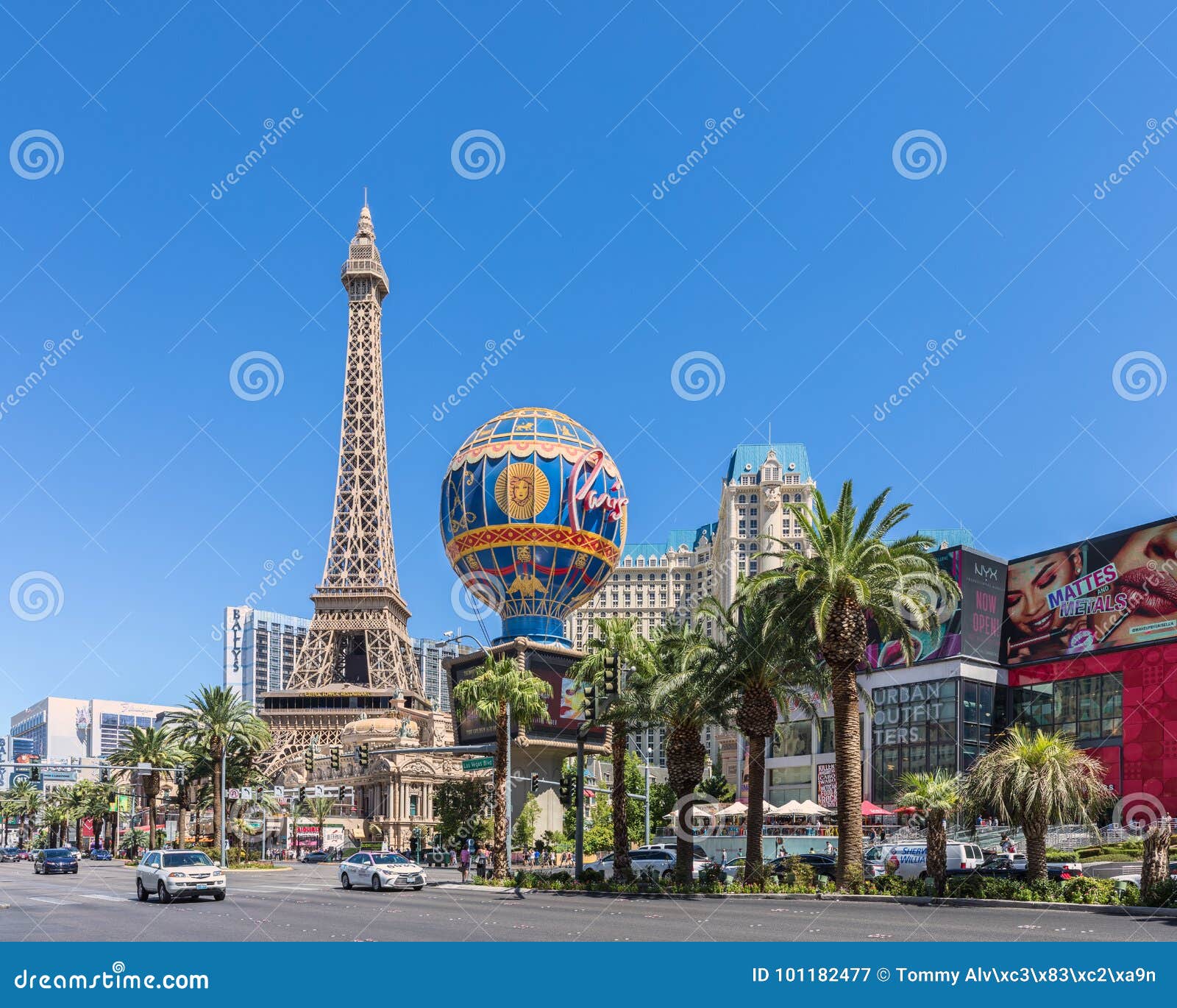 Paris Las Vegas Hotel and Casino in Las Vegas. Editorial Photography ...