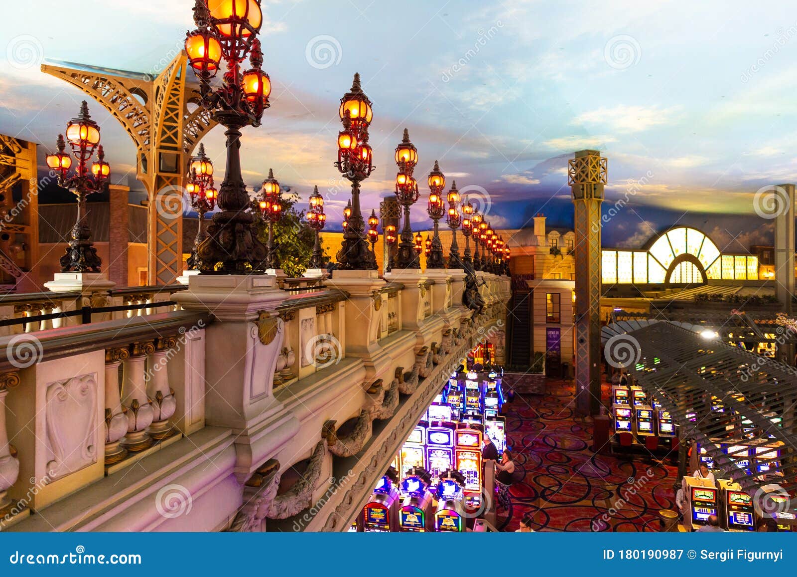 Paris Las Vegas Hotel and Casino Editorial Photography - Image of