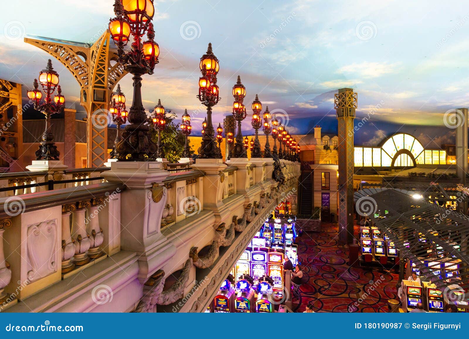 Paris Las Vegas Hotel and Casino Editorial Photography - Image of interior,  gaming: 180190987