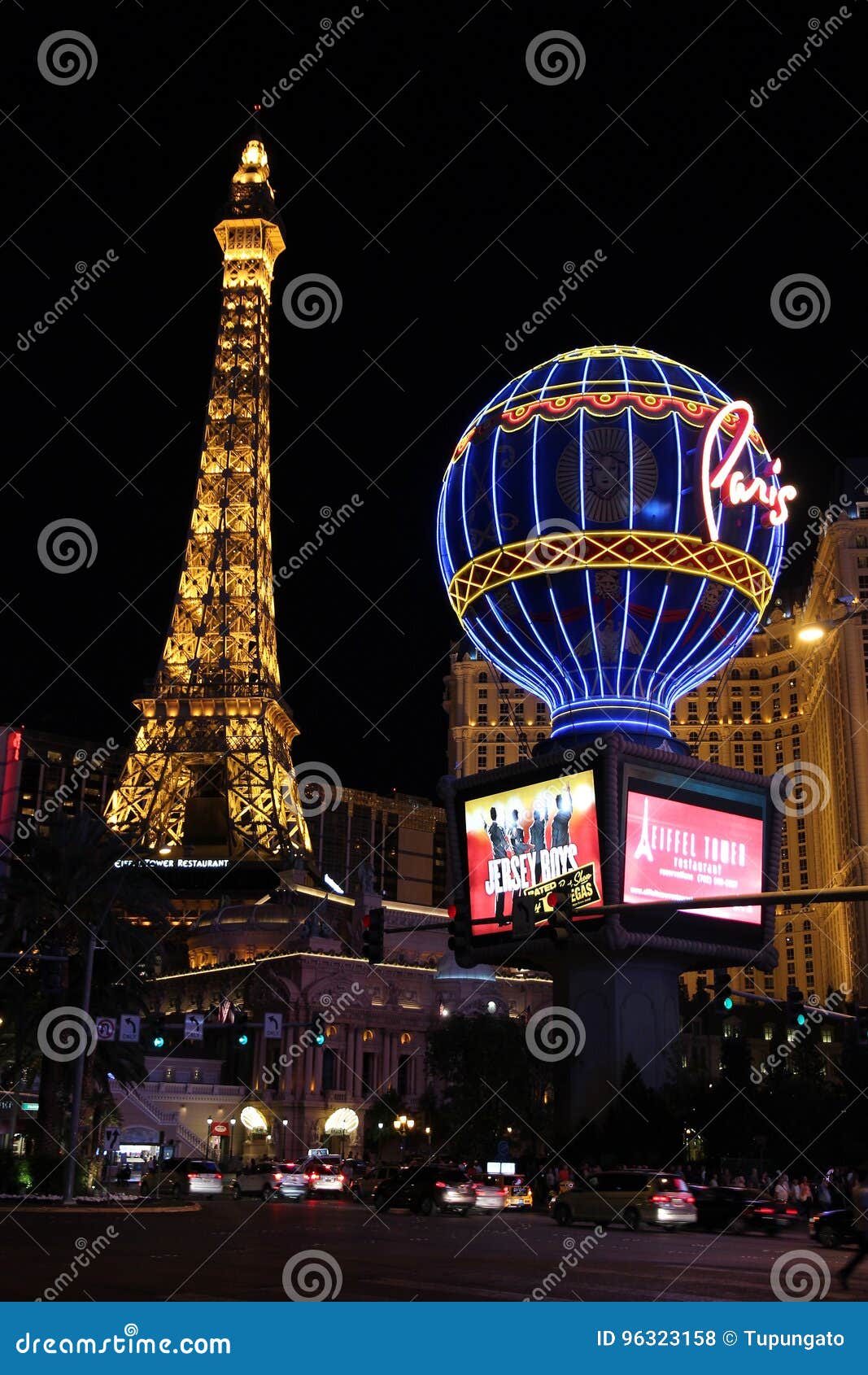 Las Vegas, Paris hotel editorial stock image. Image of strip - 59235279