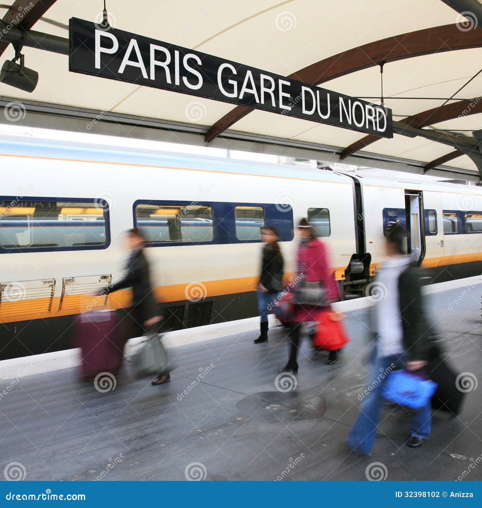 paris north station - gare du nord