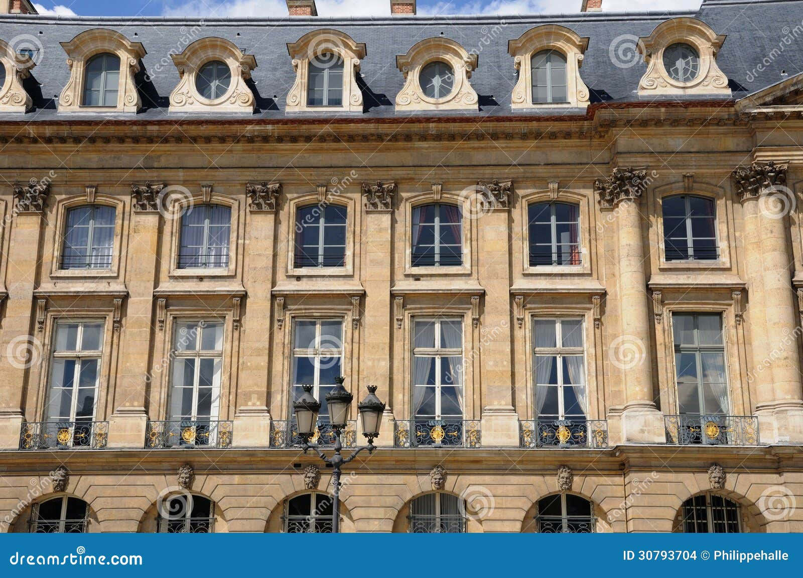 Paris, the Place Vendome stock photo. Image of place - 30793704