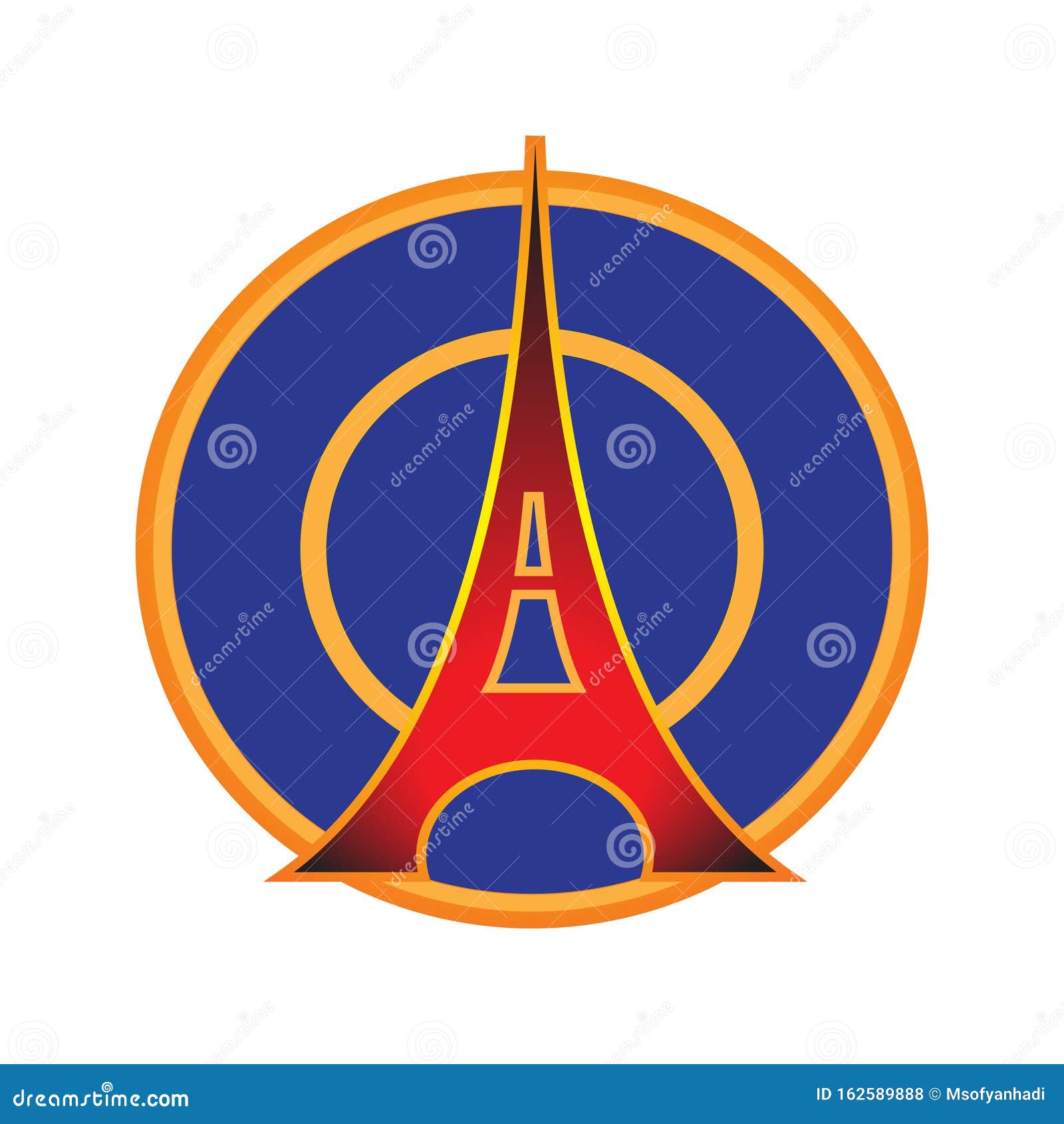 Paris Saint Germain Logo Design Stock Vector ...