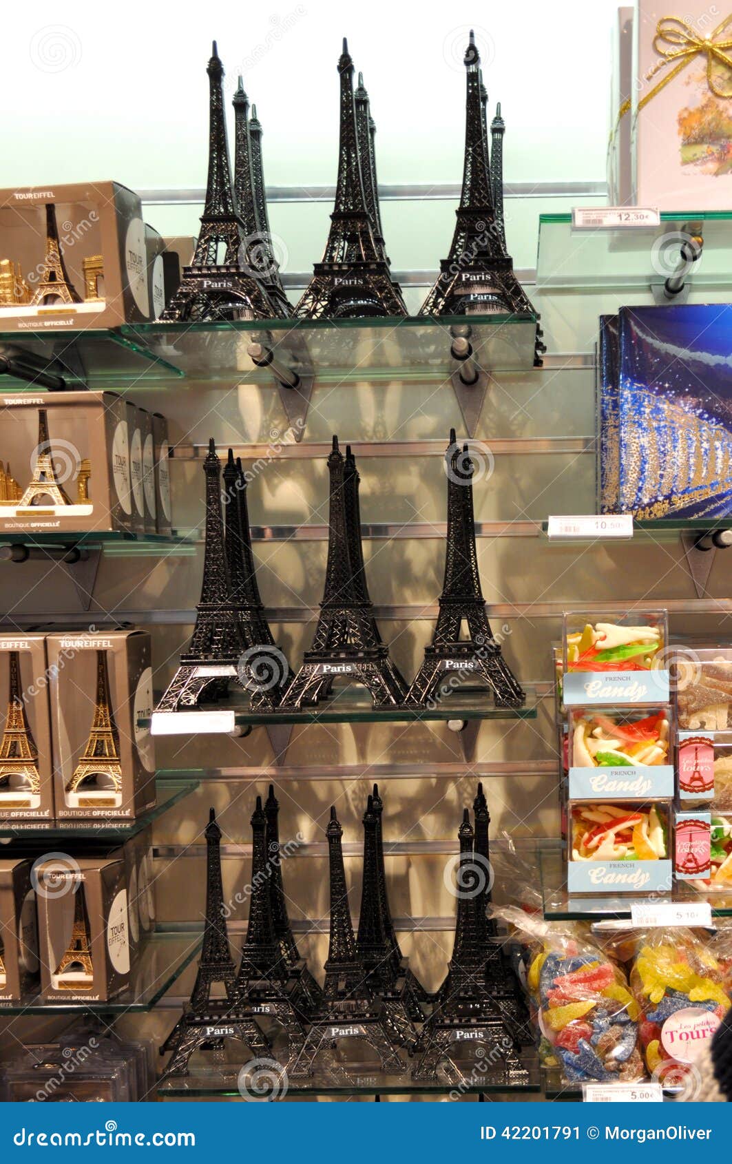 PARIS, FRANCE - MARCH 29, 2011: Products For Sale Inside A Parisian Souvenir  Shop Stock Photo, Picture and Royalty Free Image. Image 31154970.