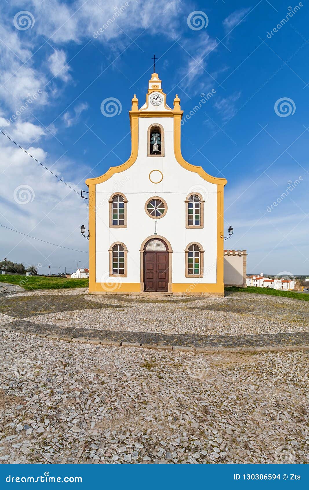 the parish church of flor da rosa