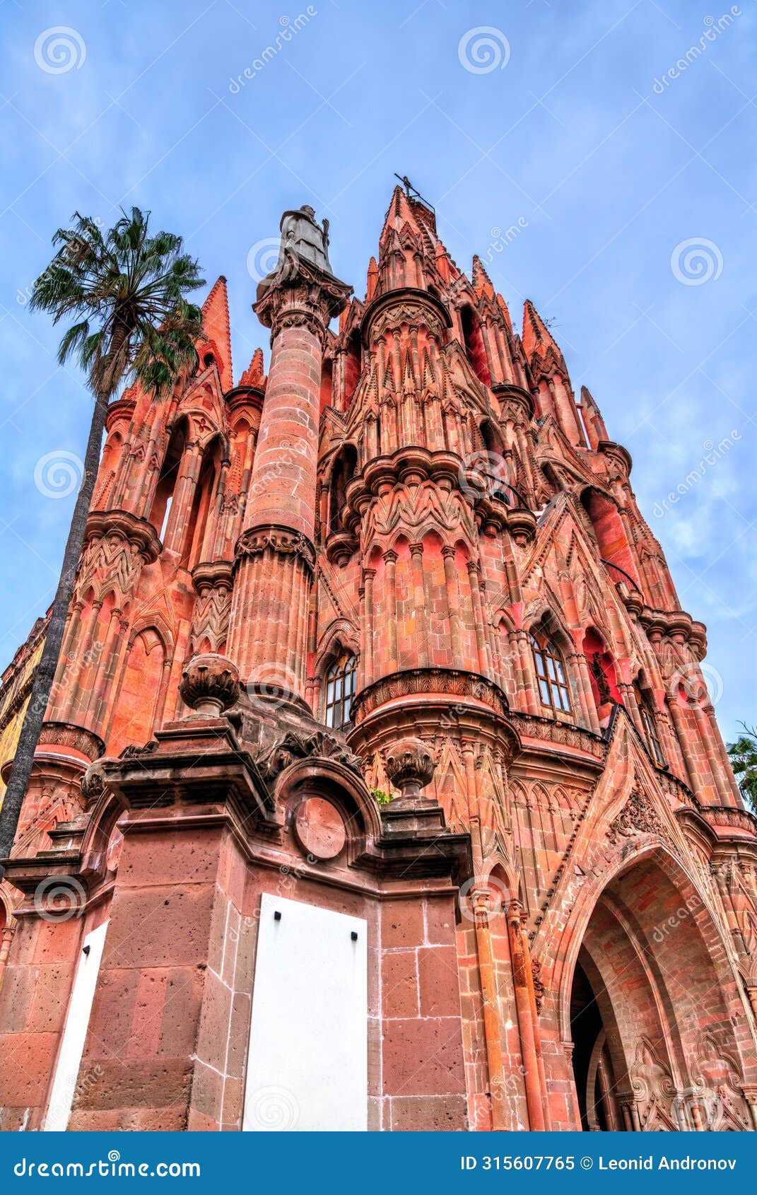 parish of saint michael the archangel in san miguel de allende, mexico