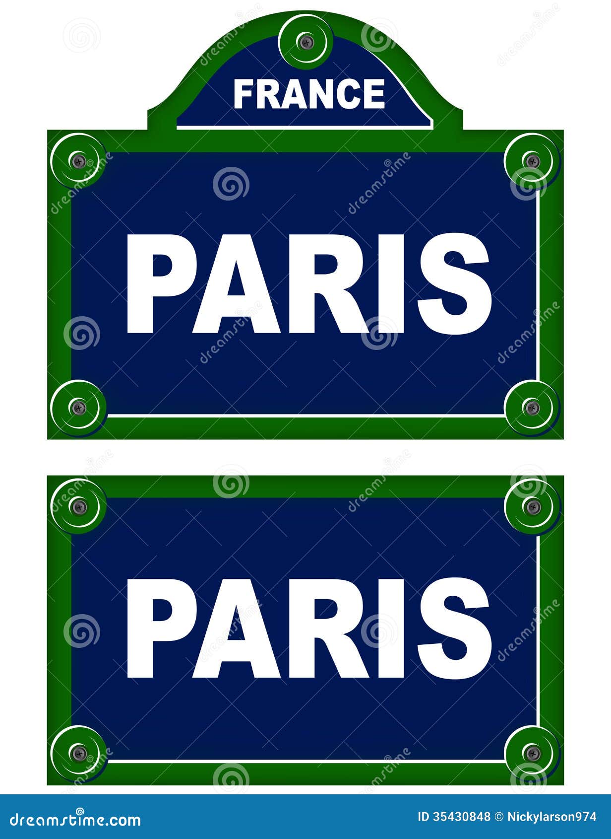 parisian avenue plates