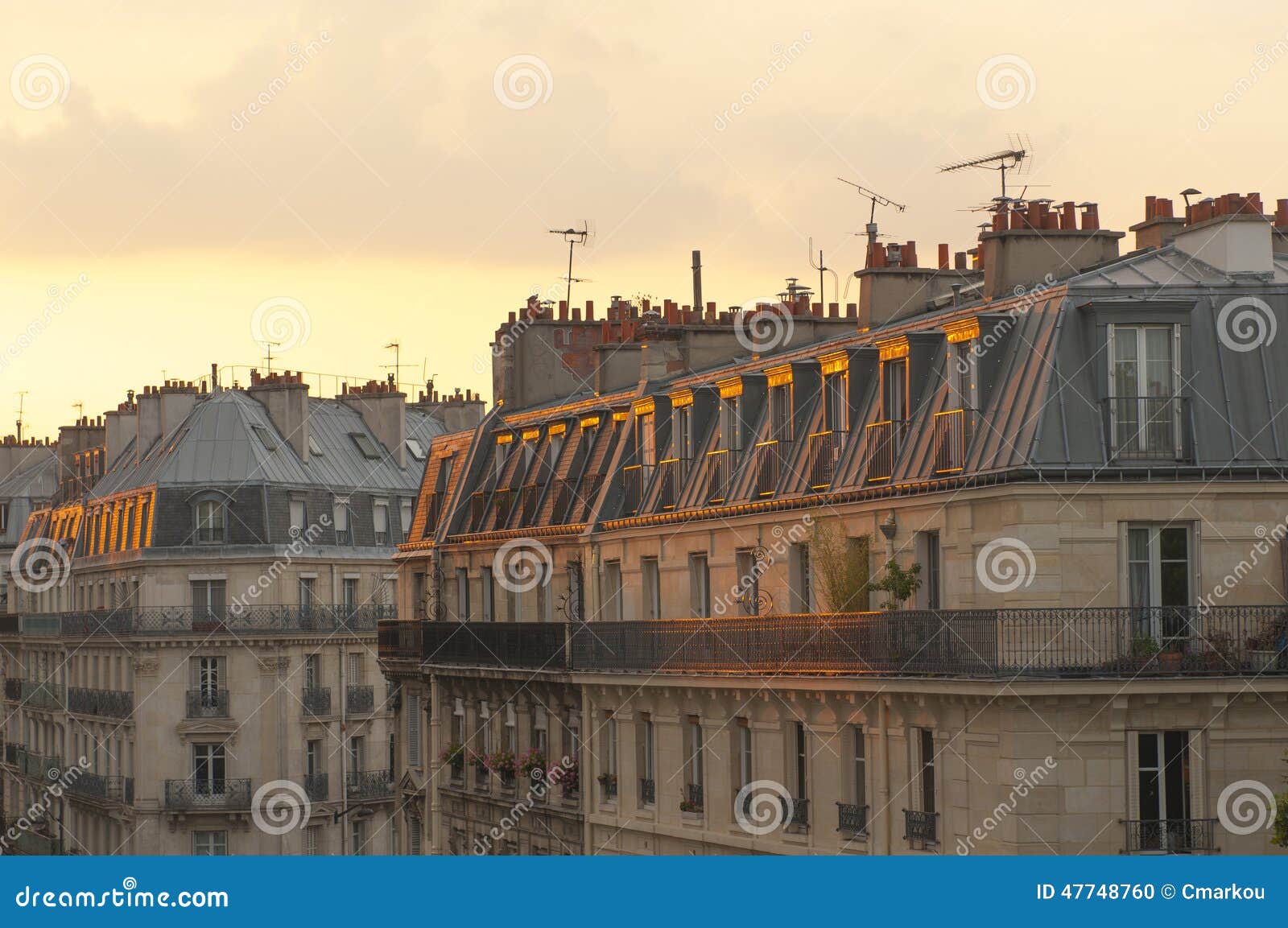 parisian roofs