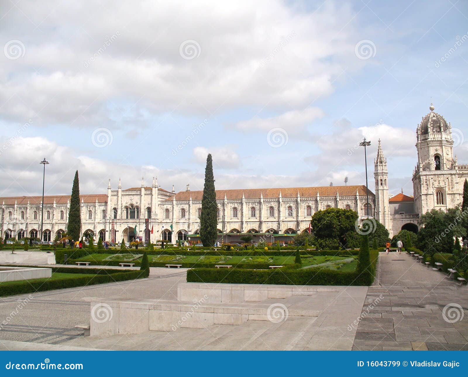 Park in Lisbon stock image. Image of historic, ornament 16043799