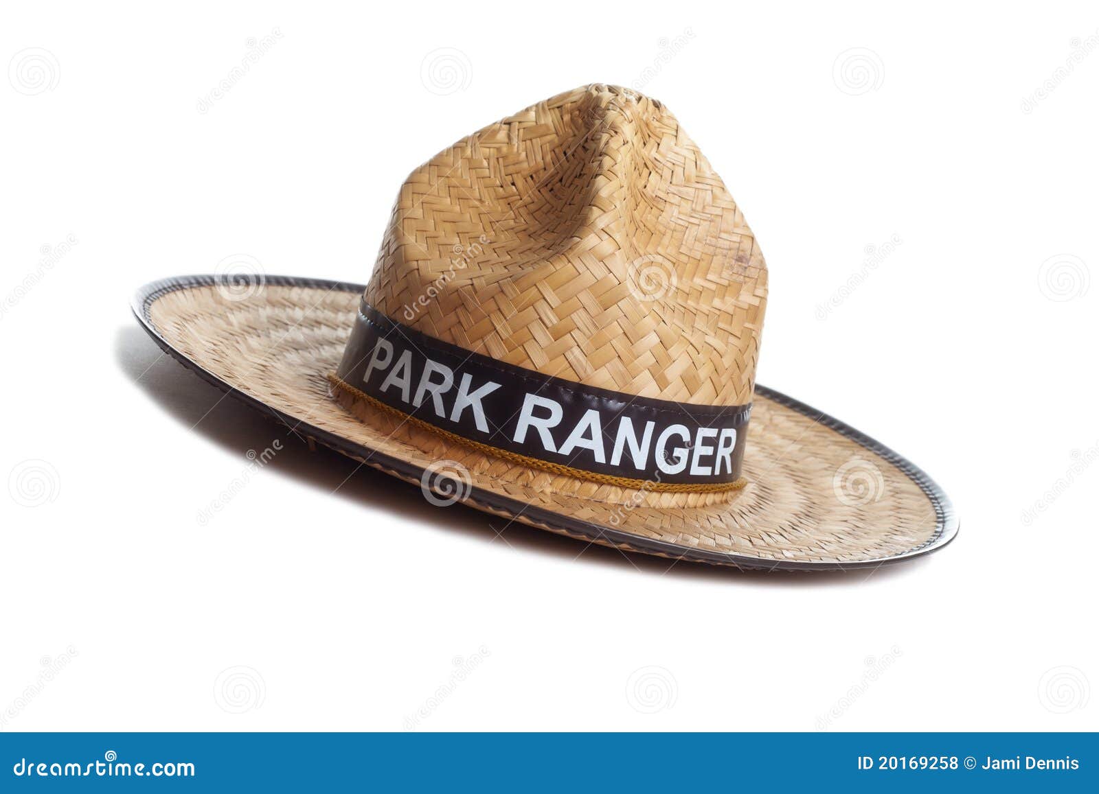 Park Ranger hat stock photo. Image of wicker, straw, accessory