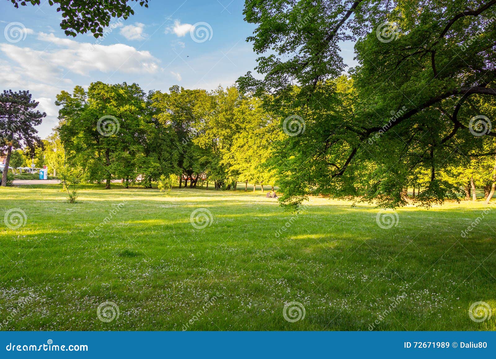 Park in Spring, Prague, Czech Republic Stock Image - Image of europe ...