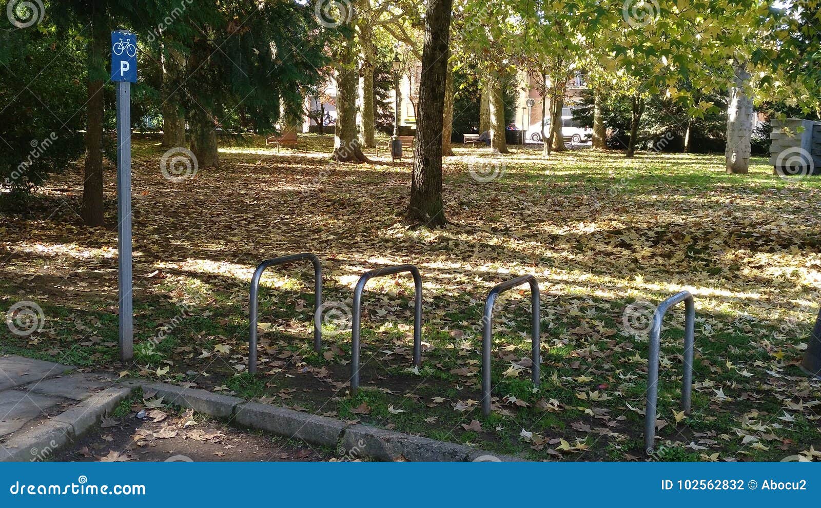 parking of bike. aparcamiento bicicletas