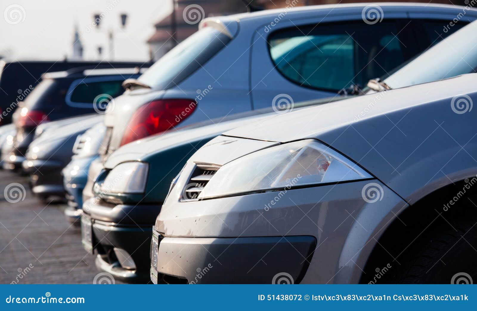 Parking cars stock photo. Image of drive, exhibition 51438072