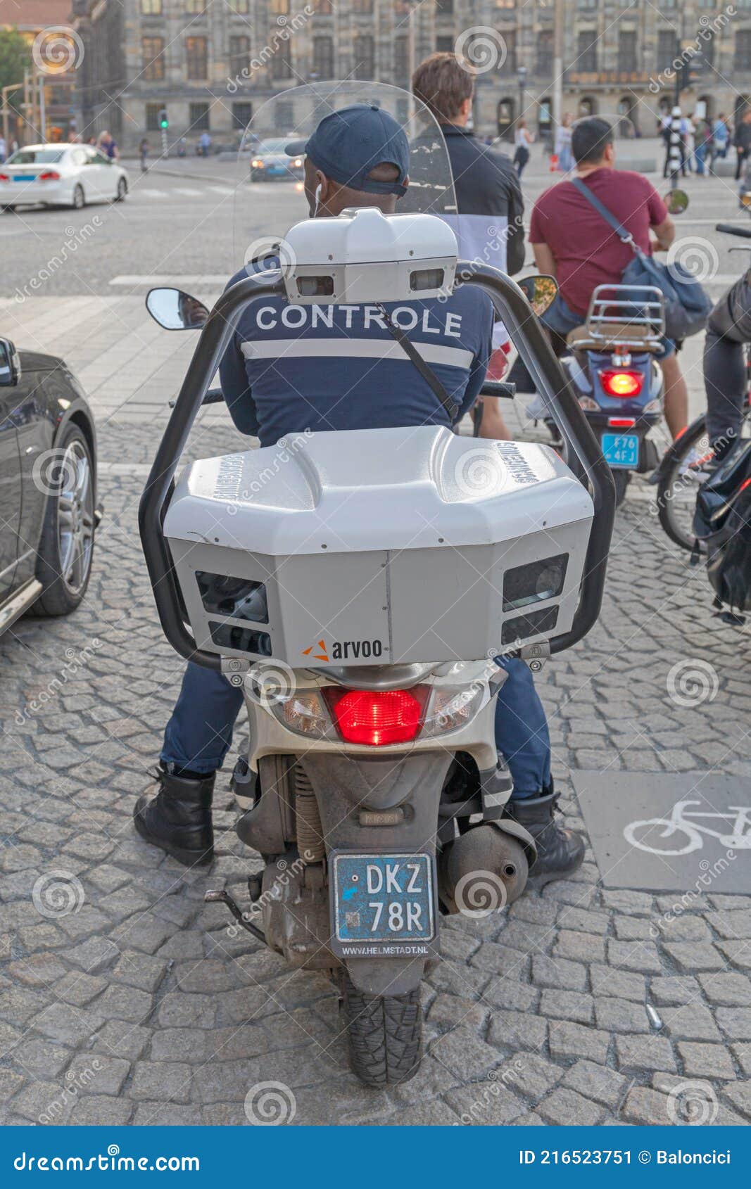 Parking Control Enforcement Motorcycle Editorial Photo Image of