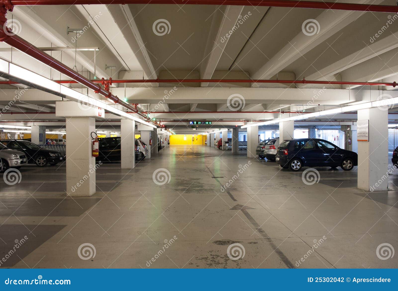 Parking garage stock photo. Image of street, park, auto 25302042