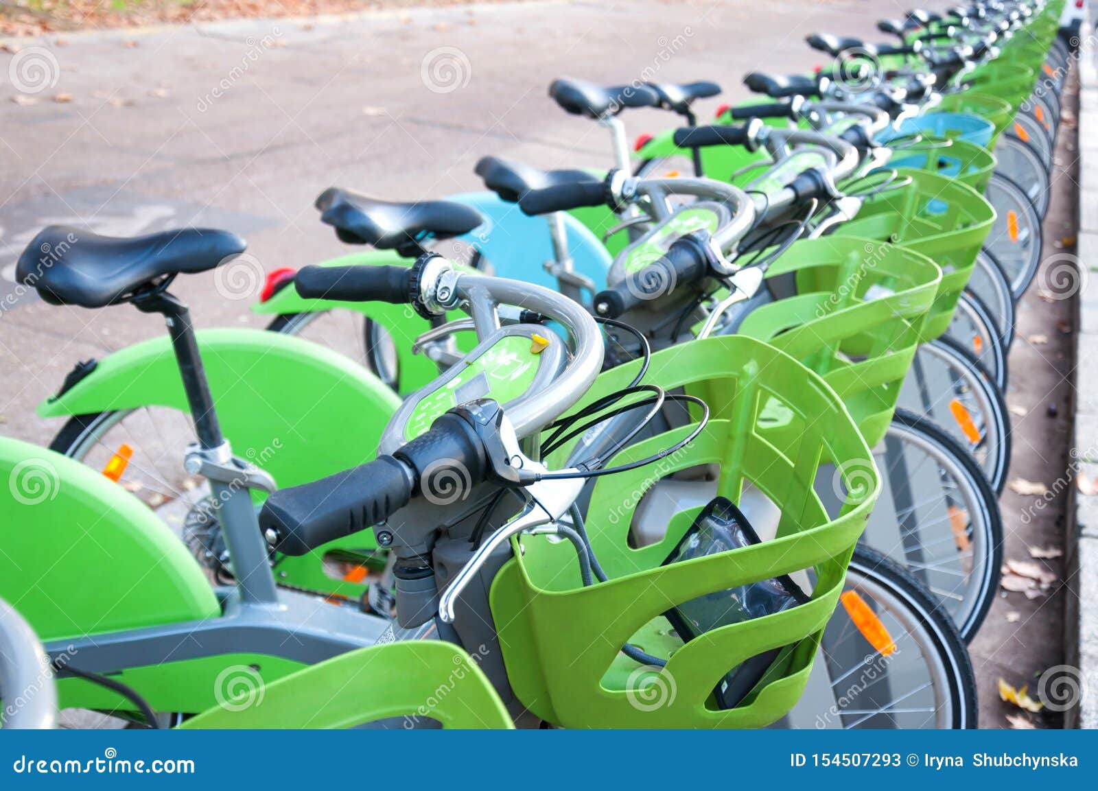 Parking with a Large Number of Electric Bikes for Renting and Driving ...
