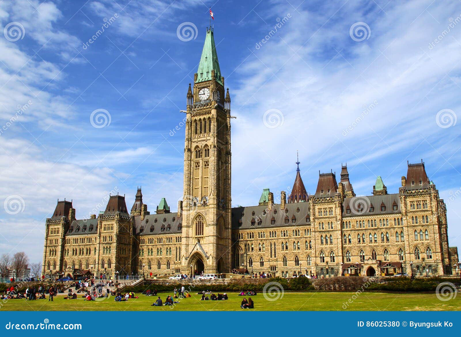 Parlament von Kanada in Ottawa