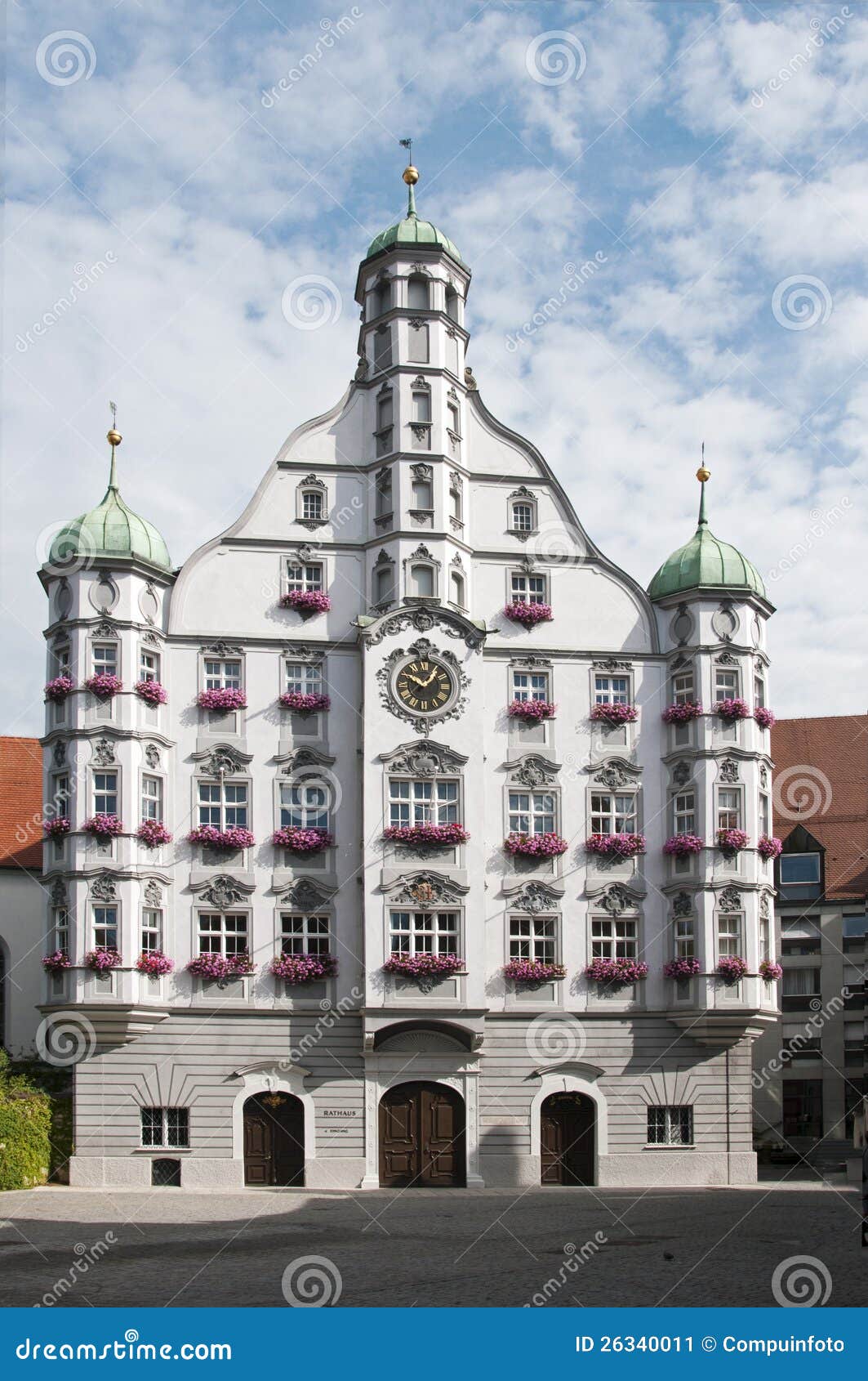 parlement building in memmingen