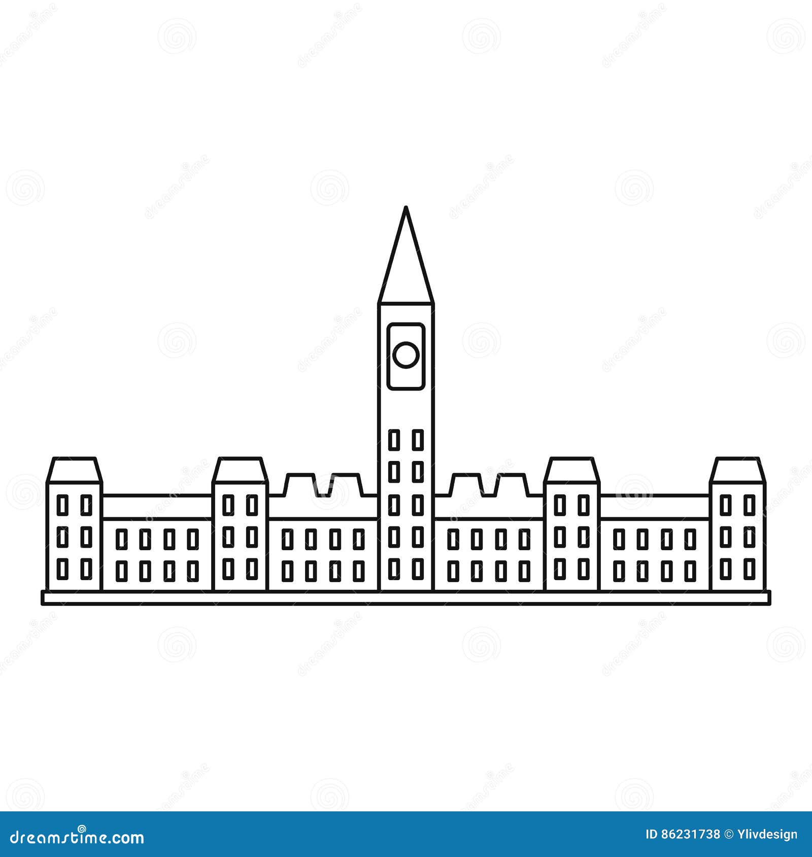 legislative building clipart image