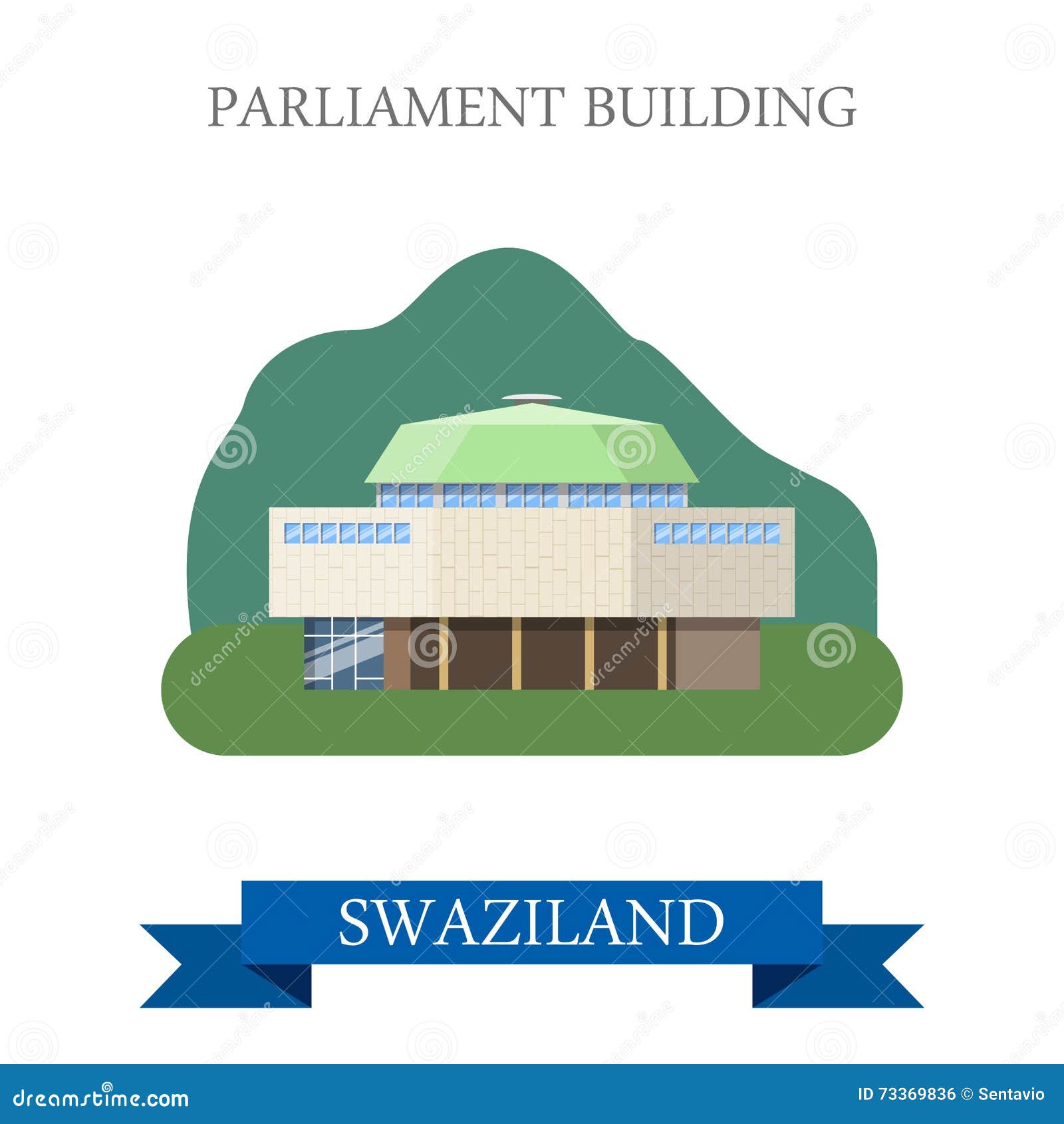parliament building in swaziland flat web  i