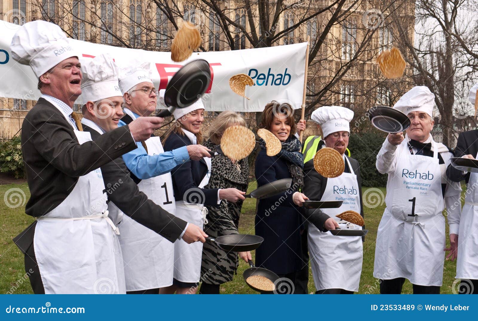 Parliamentary Pancake Race. Editorial Stock Image - Image of pancakes,  frying: 23533489, image size:1600x1077