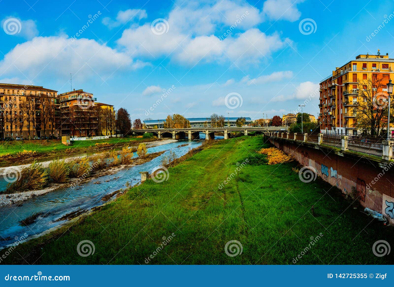 parma stazione in emilia-romagna, northern italy