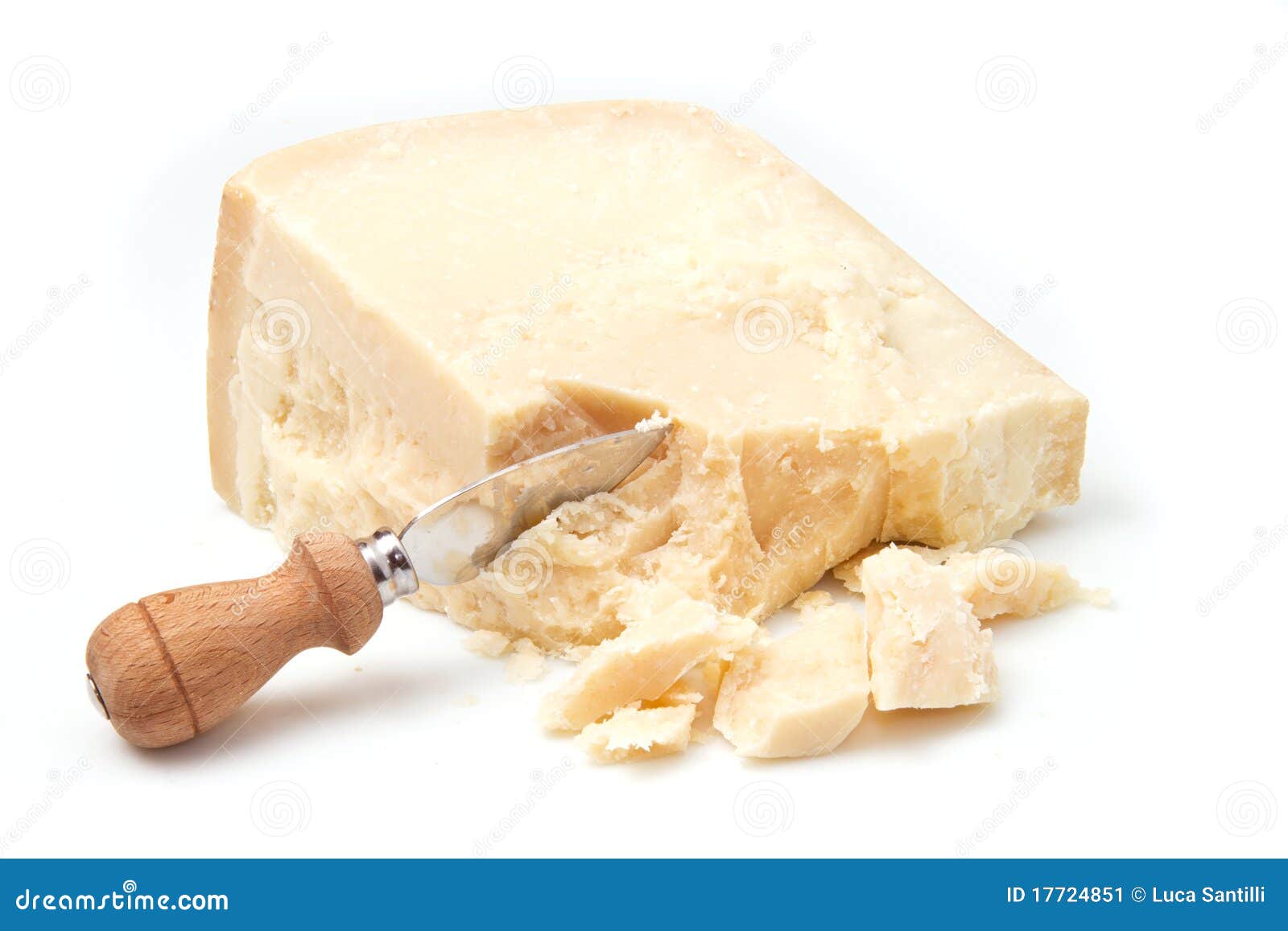 Parmesan cheese with knife stock image. Image of mediterranean 17724851